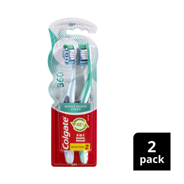 Colgate 360 Degree Value Pack Soft Toothbrush
