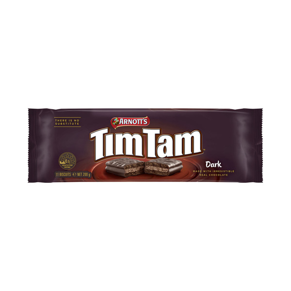 Arnott's Tim Tam Dark Chocolate Biscuits  