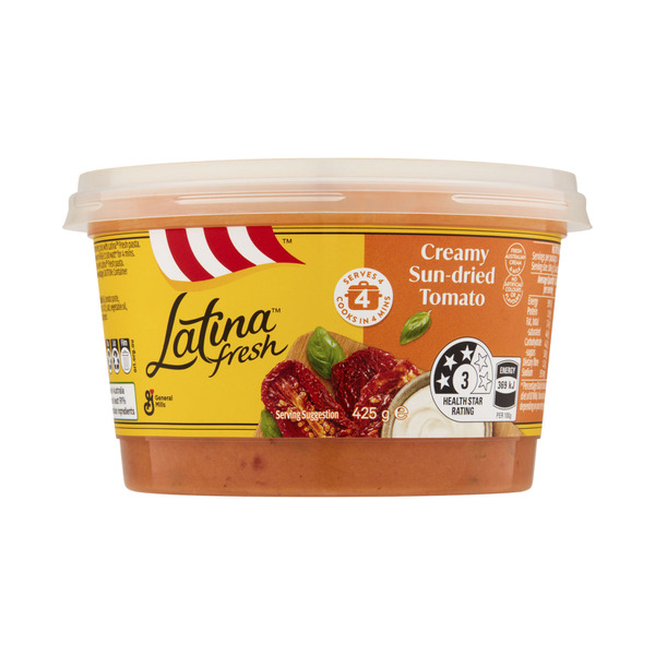 Buy Latina Fresh Creamy Sundried Tomato Pasta Sauce 425g | Coles