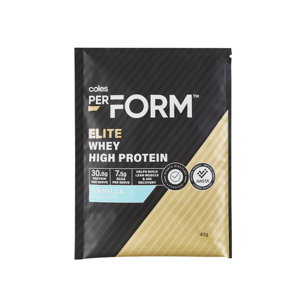 Perform Elite Whey High Protein Powder Vanilla