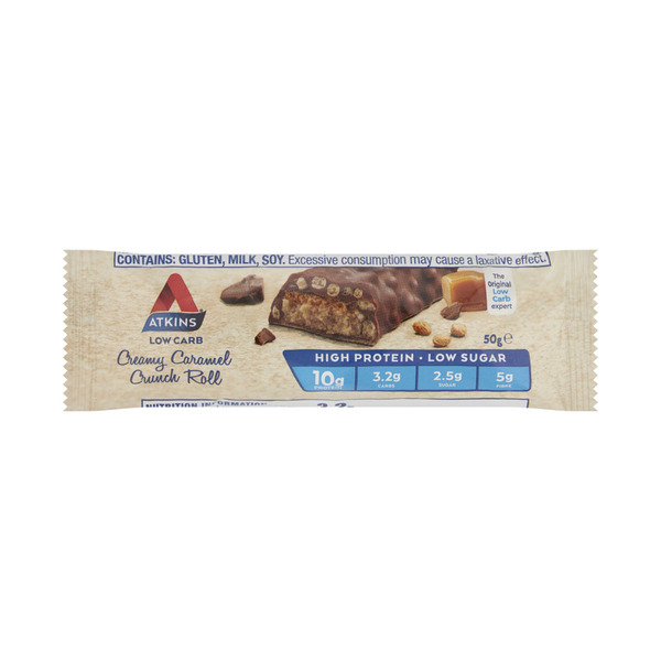 Atkins Low Carb Creamy Caramel Crunch Roll