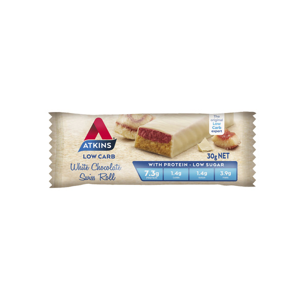 Atkins Low Carb  White Chocolate Swiss Roll