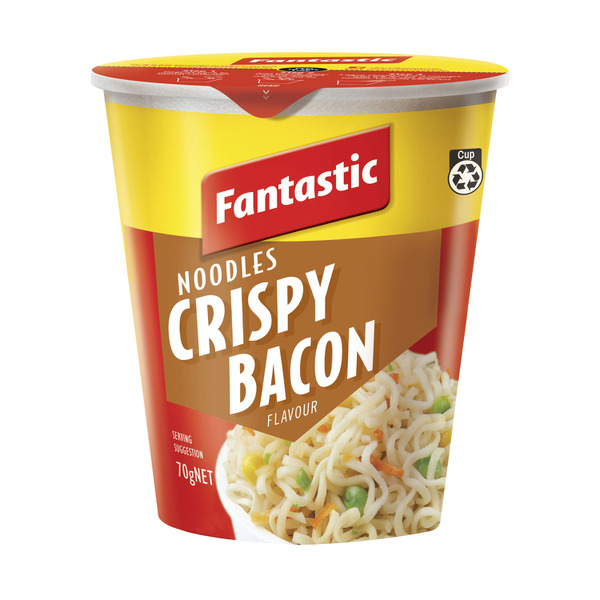 Fantastic Crispy Bacon Noodle Cup