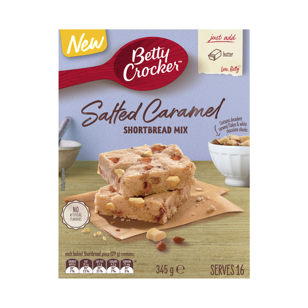 Betty Crocker Salted Caramel Shortbread Mix