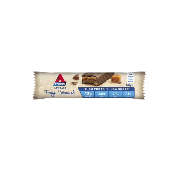 Atkins Low Carb Bar Fudge Caramel 50g