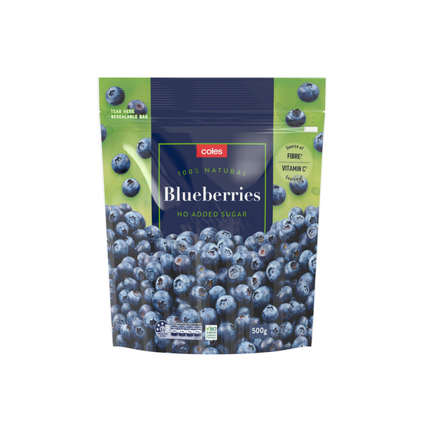 Coles Frozen Fruit Blueberries | 500g