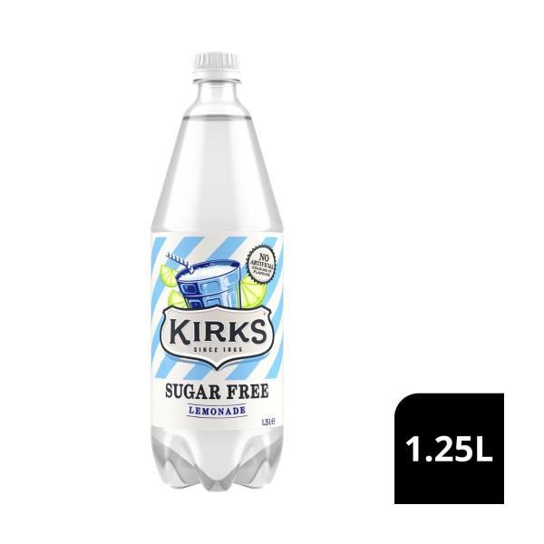 Kirks Lemonade Sugar Free Soft Drink 