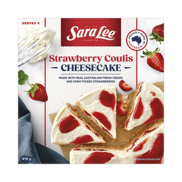 Sara Lee Frozen  Strawberry Cheesecake