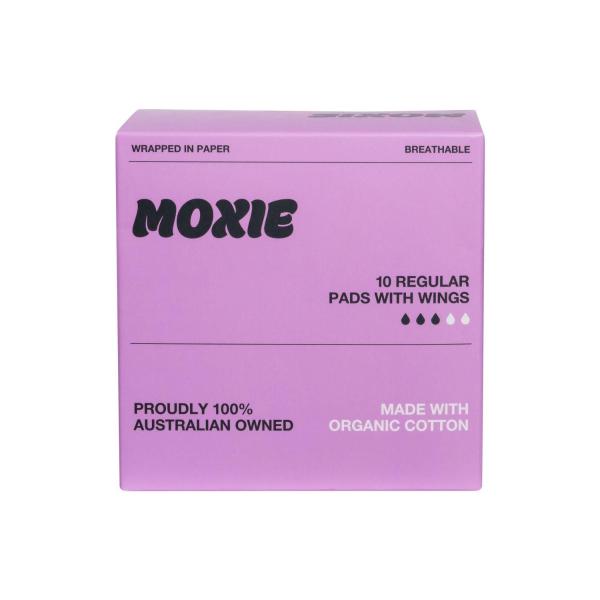 Moxie Pads Organic Day Regular