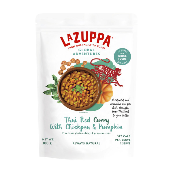 La Zuppa One-Pot Dish Thai Red Curry With Chickpea And Pumpkin