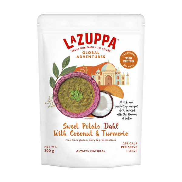 La Zuppa One-Pot Dish Sweet Potato Dahl With Coconut & Turmeric