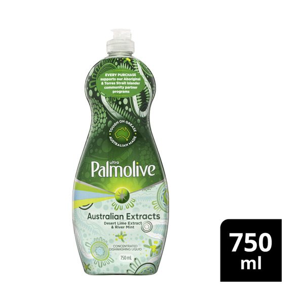 Palmolive Dishwashing Liquid Ultra Australian Extracts Desert Lime & Rivermint