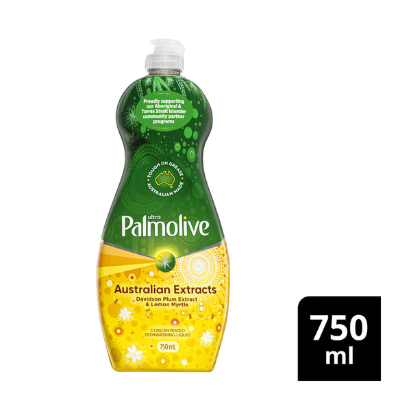 Palmolive Dishwashing Liquid Ultra Australian Extracts Lemon Myrtle & Davidson Plum