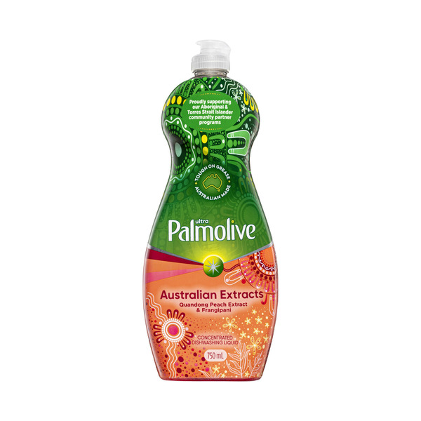 Palmolive Dishwashing Liquid Ultra Australian Extracts Quandong Peach & Frangipani