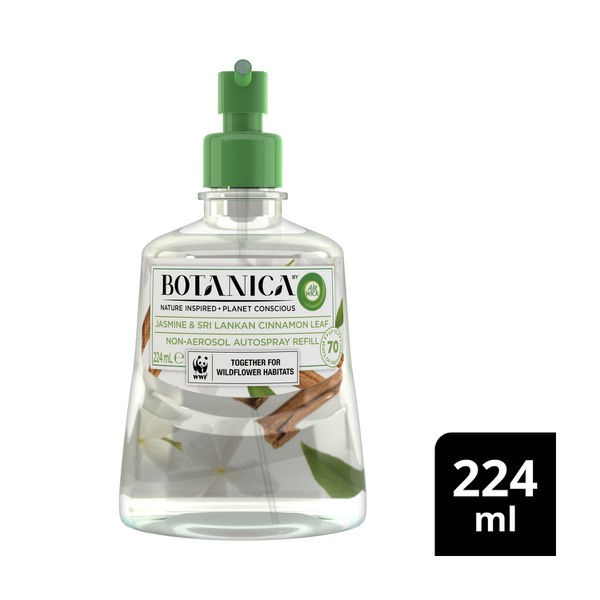 Botanica Jasmine & Sri Lankan Cinnamon Leaf Automatic Air Freshener Refill