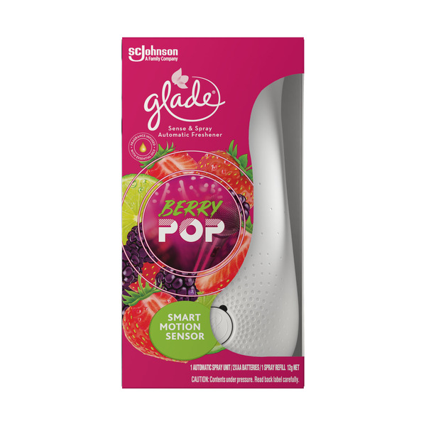 Glade Sense & Spray Automatic Freshener Berry Pop