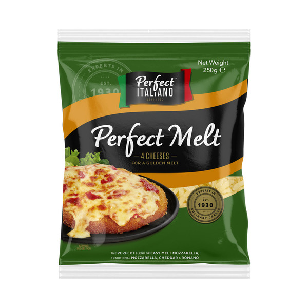 Grated Cheese Perfect Melt