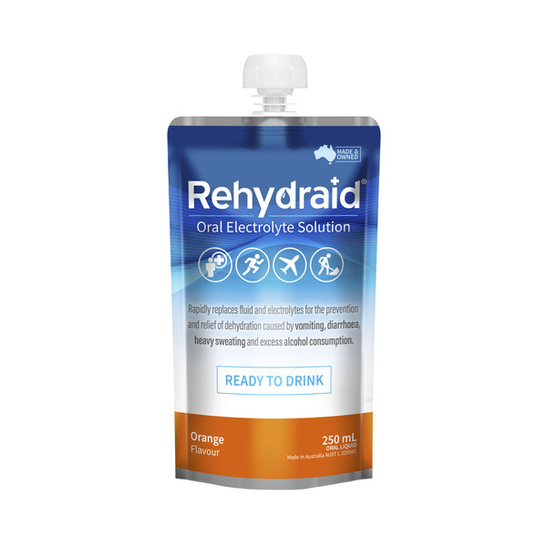 Rehydraid Ready To Drink Orange 250mL