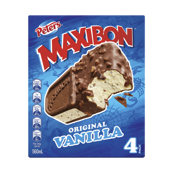 Maxibon Ice Cream Original Vanilla 4 pack