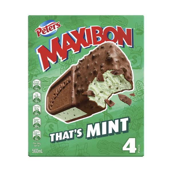 Maxibon Thats Mint Ice Cream 4 Pack