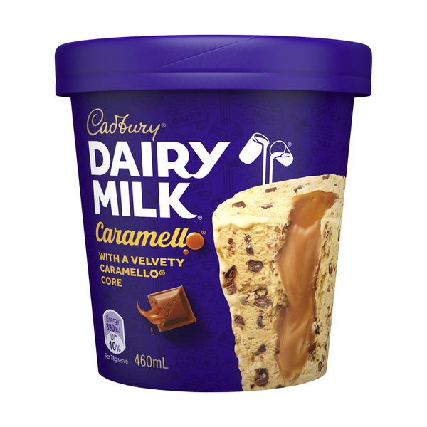 Cadbury Dairy Milk Caramello Ice Cream 460mL