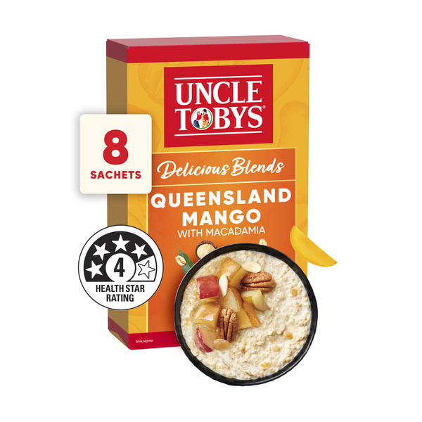 Uncle Tobys Blends Mango Macadamia 320g