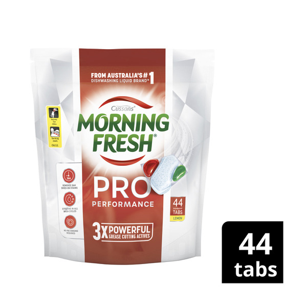 Morning Fresh Pro Performance Dishwasher Tablets Dishwashing Tabs Auto Dishwash