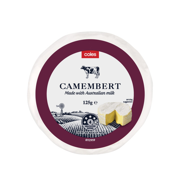 Dairy Cheese Camembert Wrapped