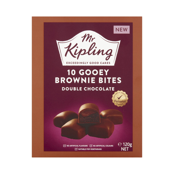 Mr Kipling Choc Brownie Bites 10 Pack
