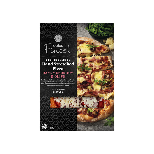 327 calories in Coles Finest Pizza Twist (100g) calcount