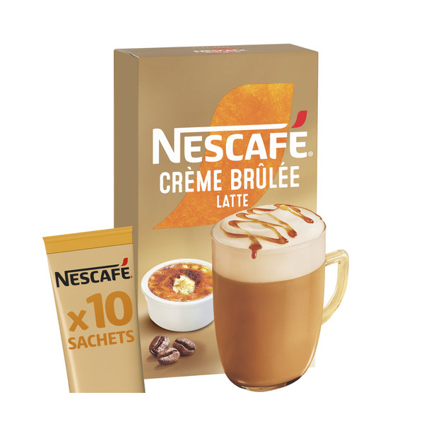 Nescafe Creme Brule Latte Coffee Sachets