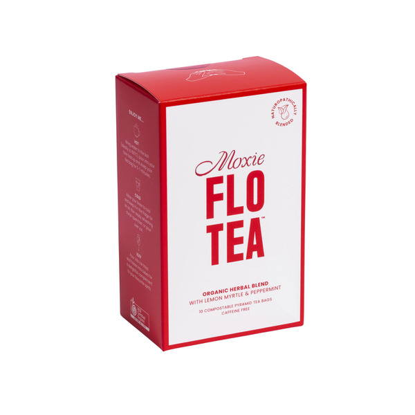 Moxie Flo Tea Organic Herbal Blend