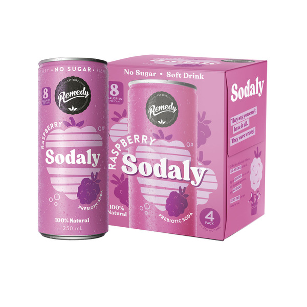 Sodaly Raspberry 250mL