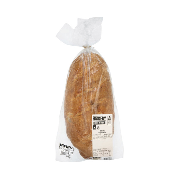 Buy Coles Bakery White Vienna 1 each | Coles