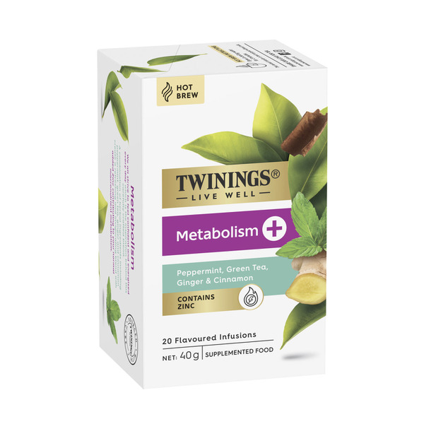 Twinings Livewell Metabolism + Zinc Tea Bag