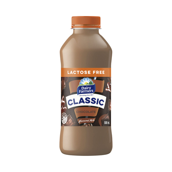 Buy Dairy Farmers Lactose Free Chocolate Flav Milk 500mL | Coles