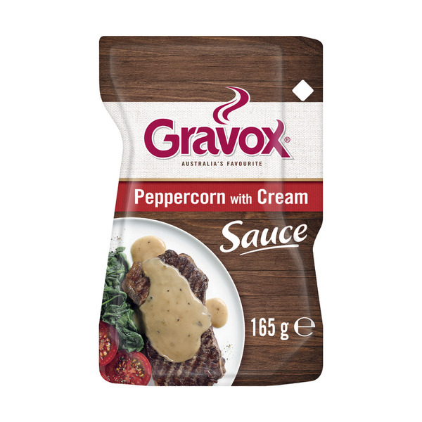 Gravox Peppercorn With Cream Sauce Liquid Pouch