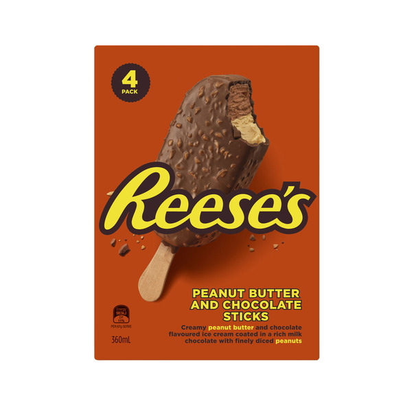 Reese's Twin Pack Peanut Butter & Chocolate 4 Pack
