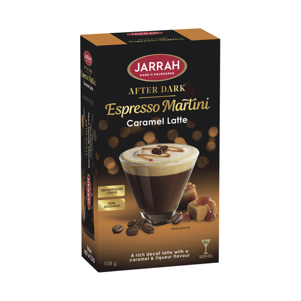 Calories in Jarrah After Dark Caramel Latte Espresso Martini