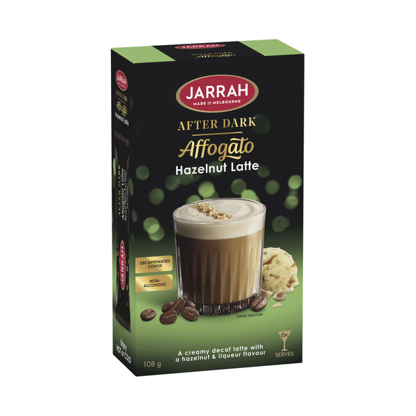 Calories in Jarrah After Dark Hazelnut Latte Affogato