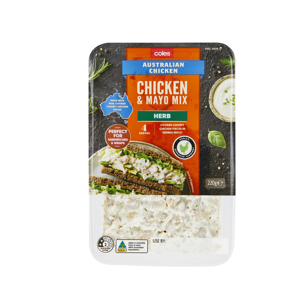 Buy COLES CHICKEN& MAYO HERB MIX | Coles