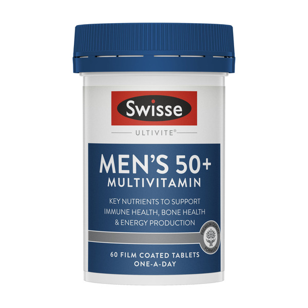 Swisse Ultivite Men's 50+ Multivitamin Tablets