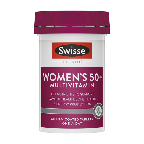 Swisse Ultivite Women's 50+ Multivitamin Tablets
