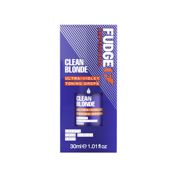 Fudge Clean Blonde Toning Drops