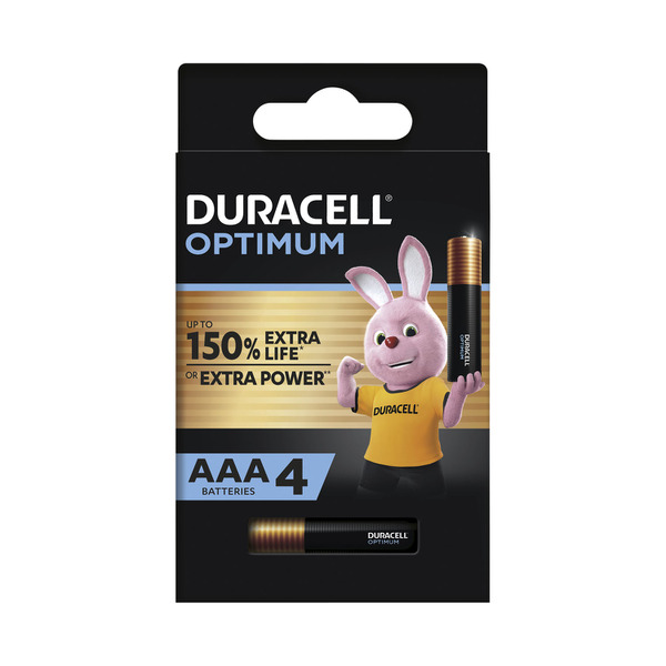 Duracell Optimum AAA | 4 pack