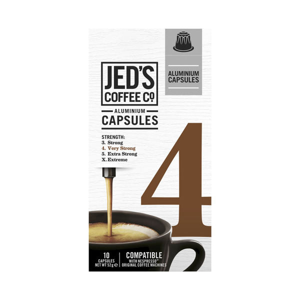 Jed's No.4 Very Strong Nespresso Compatible Capsules