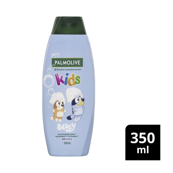 Palmolive Bluey Kids 3In1 Shampoo- Conditioner & Bodywash 350mL