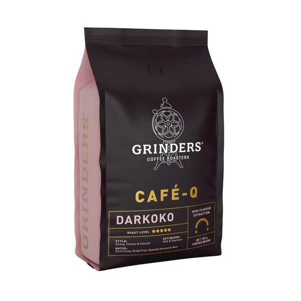 Grinders Cafe Q Darkoko Coffee Beans