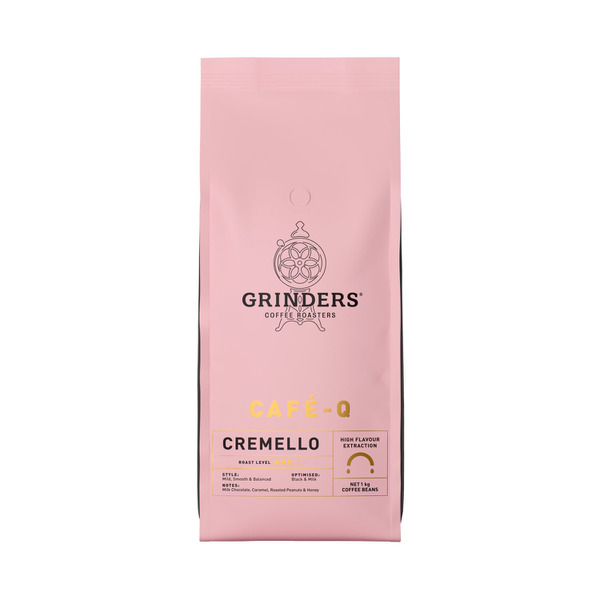 Grinders Cafe Q Cremello Coffee Beans