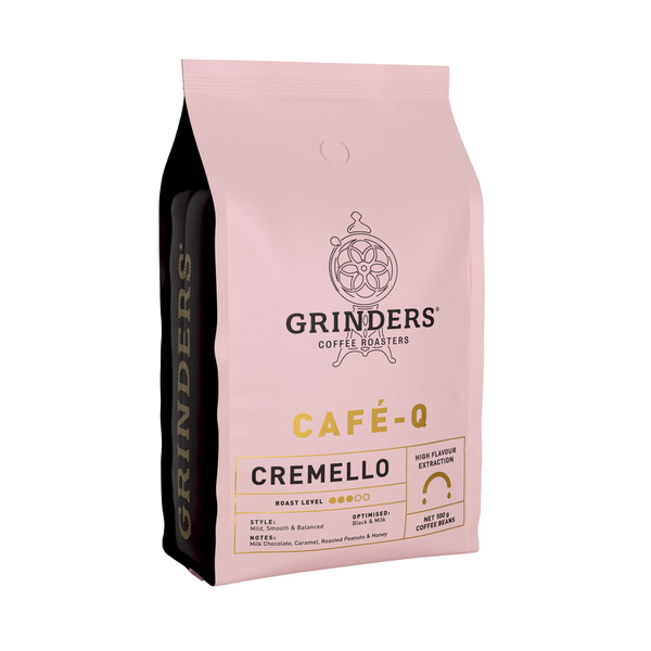 Grinders Cafe Q Cremello Coffee Beans